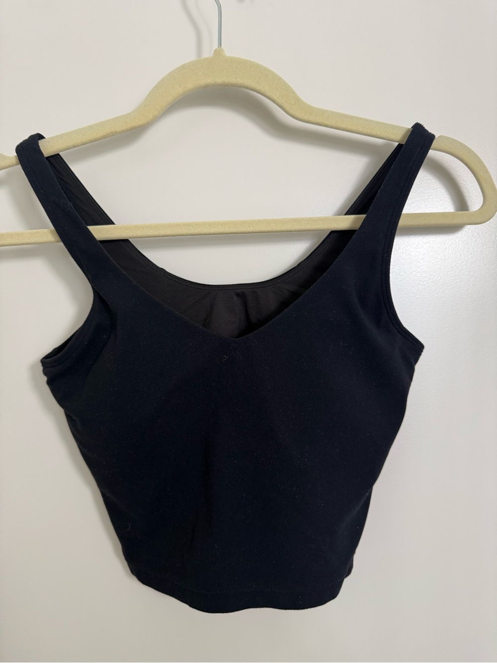 Classic Black V-Neck Tank Top